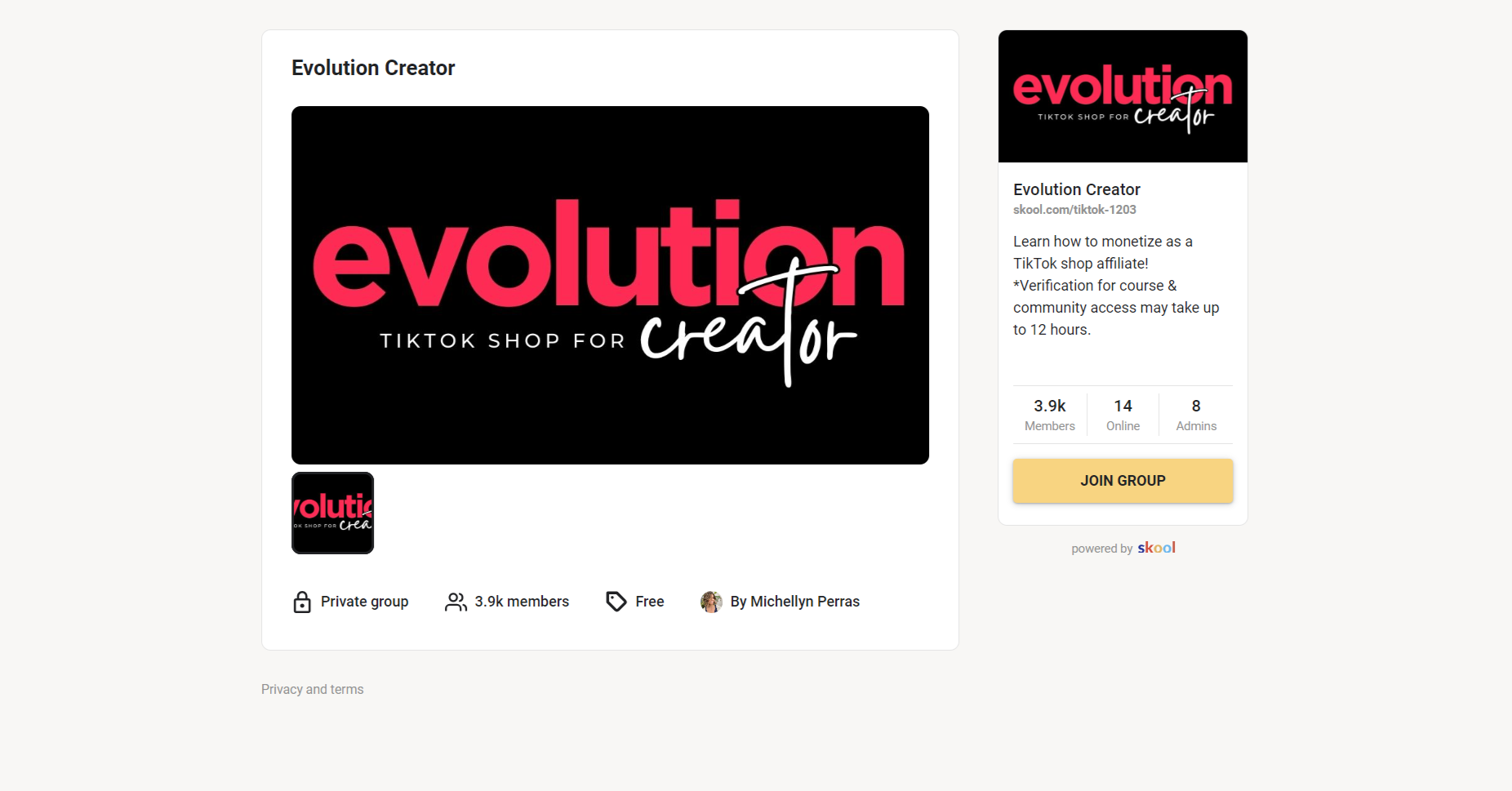 Michellyn Perras - Evolution Creator
