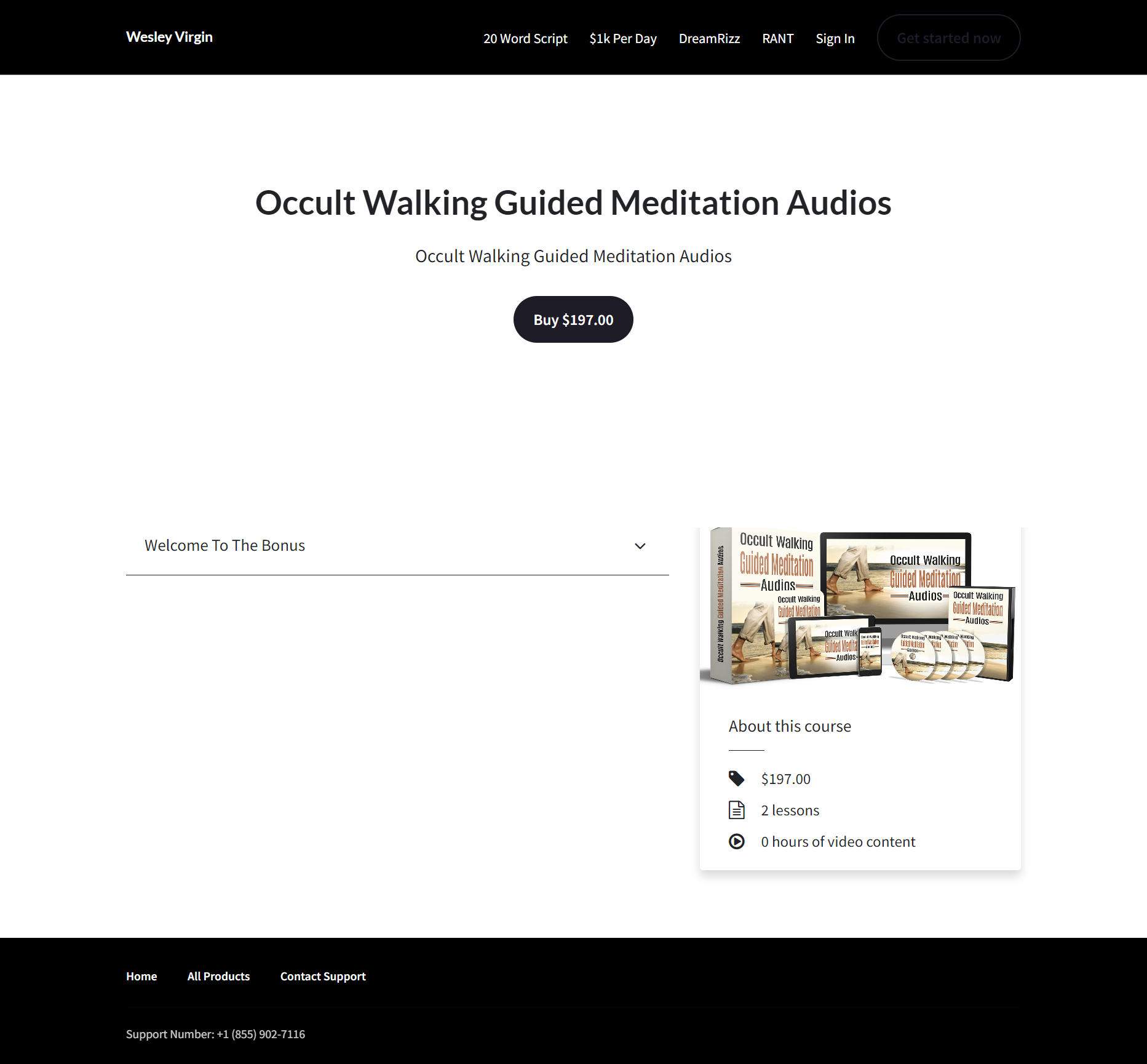 Wesley Virgin - Occult Walking Guided Meditation Audios