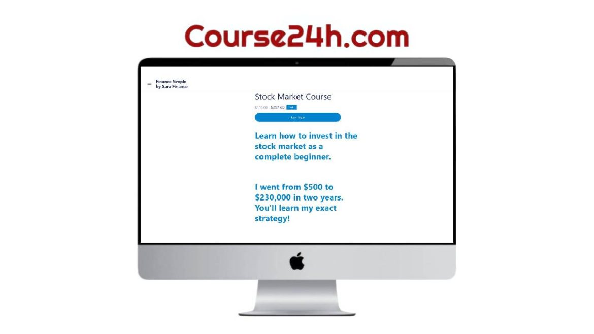 Sara Finance – Stock Market Course