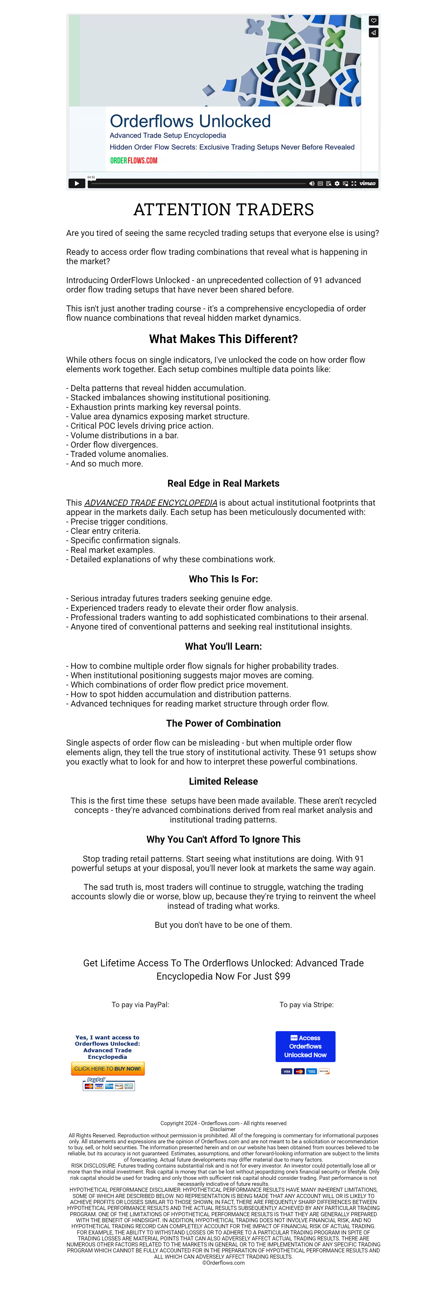Mike Valtos – Orderflows Unlocked Advanced Trade Encyclopedia
