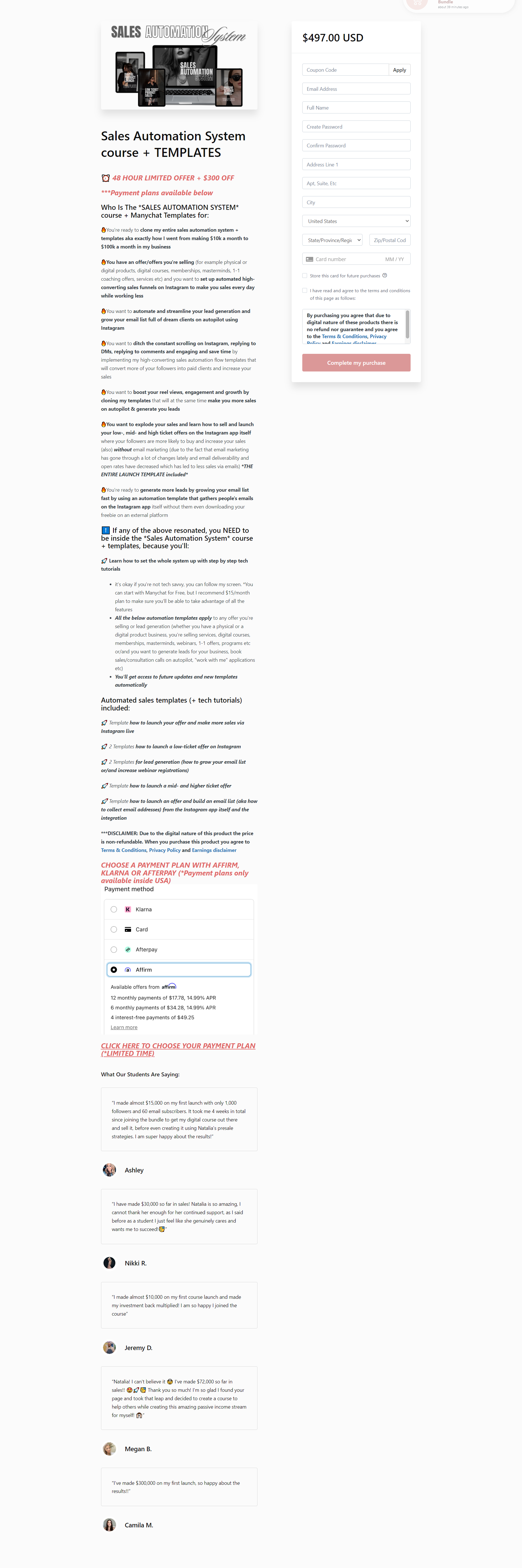 Natalia Raitomaki – Sales Automation System