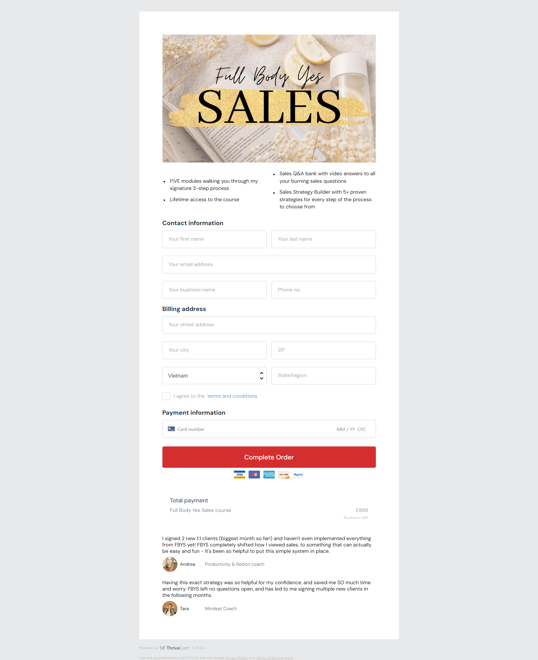 Lauren Ellen Barlow – Full Body Yes Sales