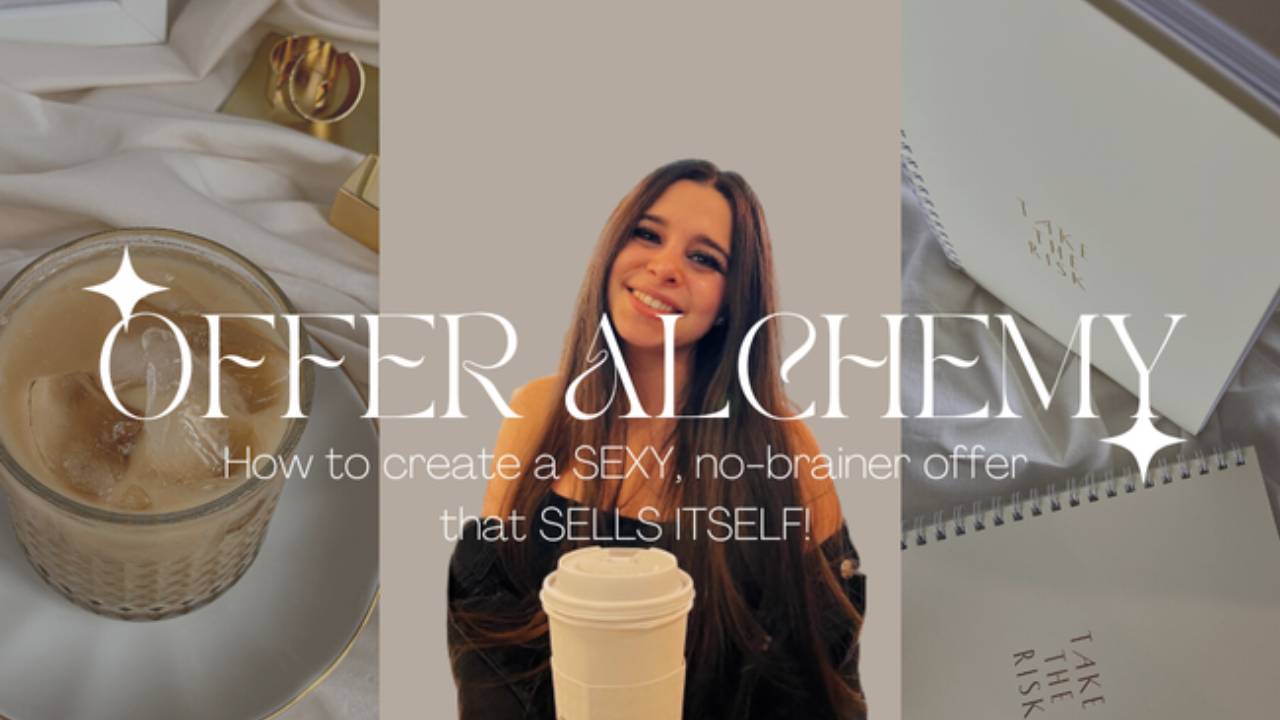 Biz Coach Sarah - OFFER ALCHEMY