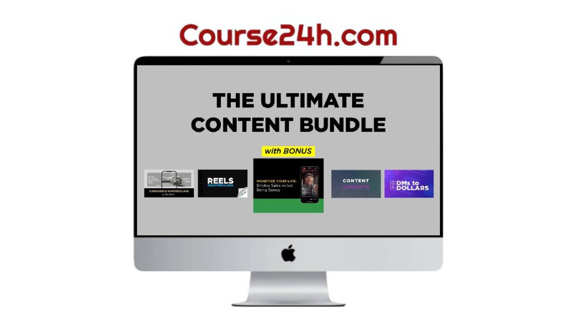 Mahdi Woodard – The Ultimate Content Course Bundle