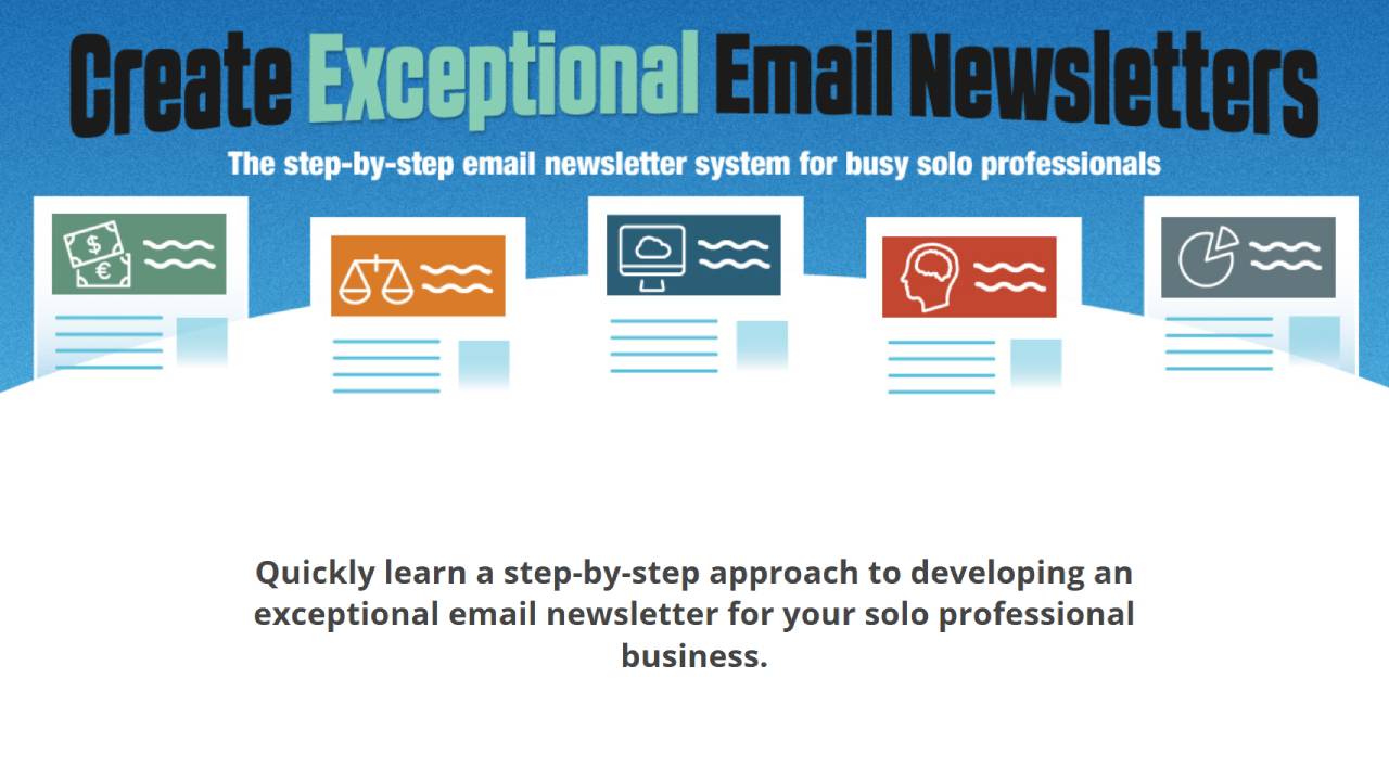 Michael Katz - Create Exceptional Email Newsletters