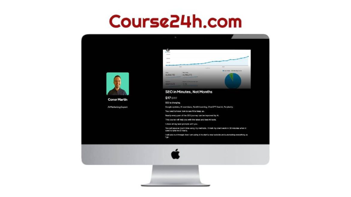 Conor Martin - SEO in Minutes, Not Months