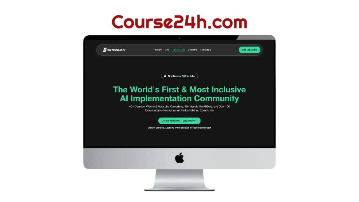 First Movers R&D AI Labs – All Courses