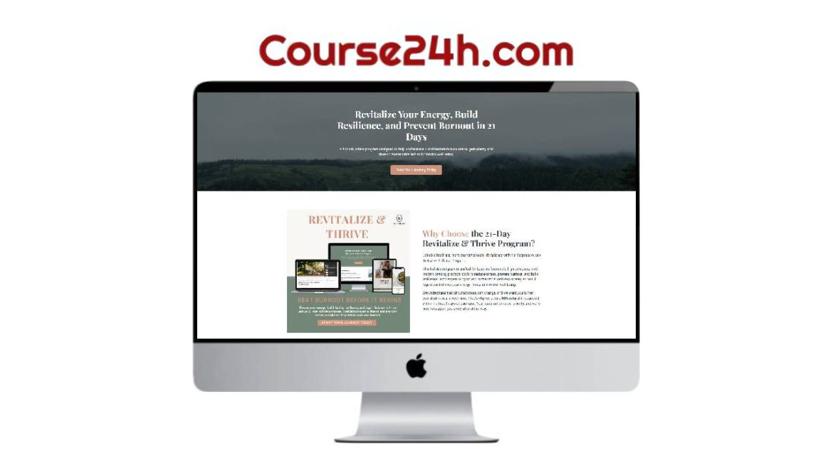 Maria Udvardi-Gocs Bernadett Treso - 21-Day Revitalize & Thrive Program