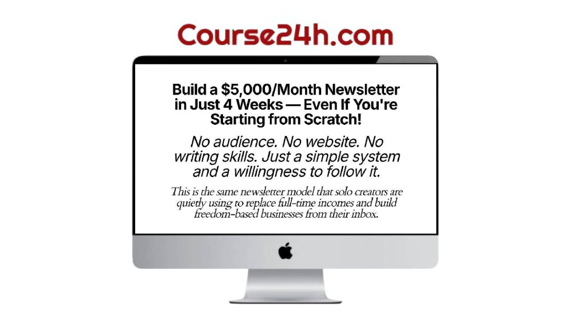 Duston McGroarty - $5k per month Newsletter in 4 Weeks + Bonuses
