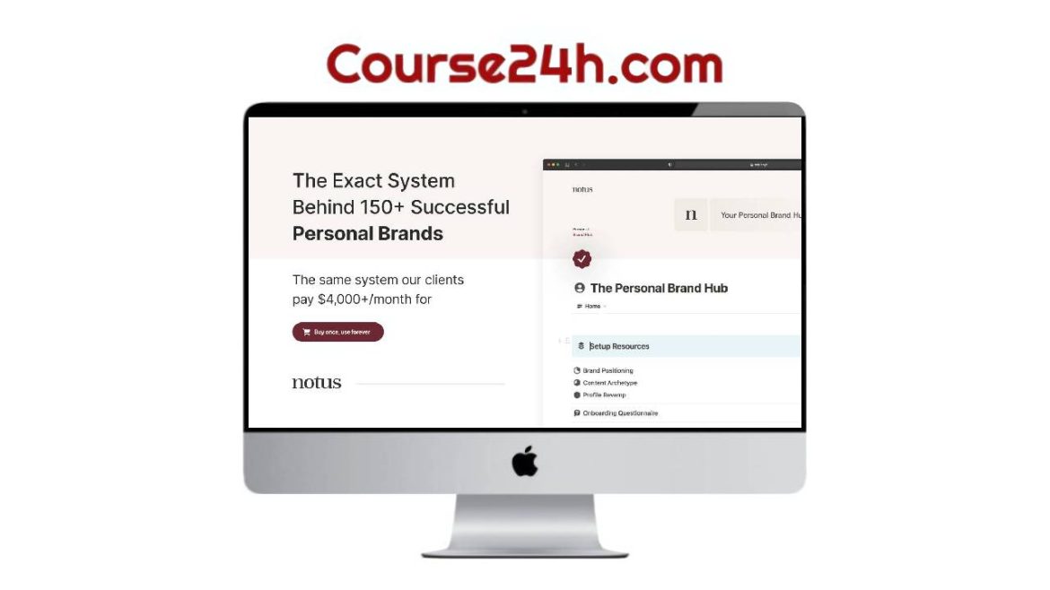 The Personal Brand Hub (Full Operating System + Implementation Course)
