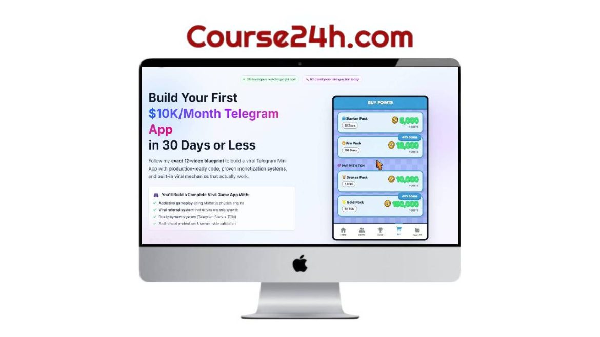 Nikandr Surkov - Build Viral Telegram Apps Course