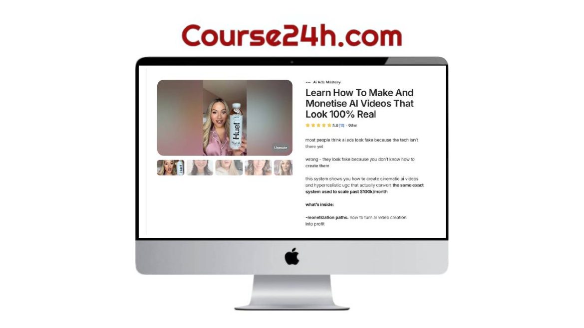 Ai Ads Mastery - Learn How To Make And Monetise AI Videos That Look 100% Real