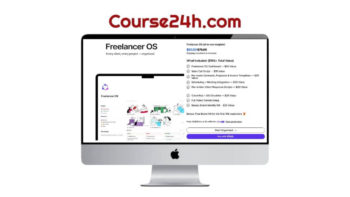 Avalon Design - Freelancer OS (all-in-one template)