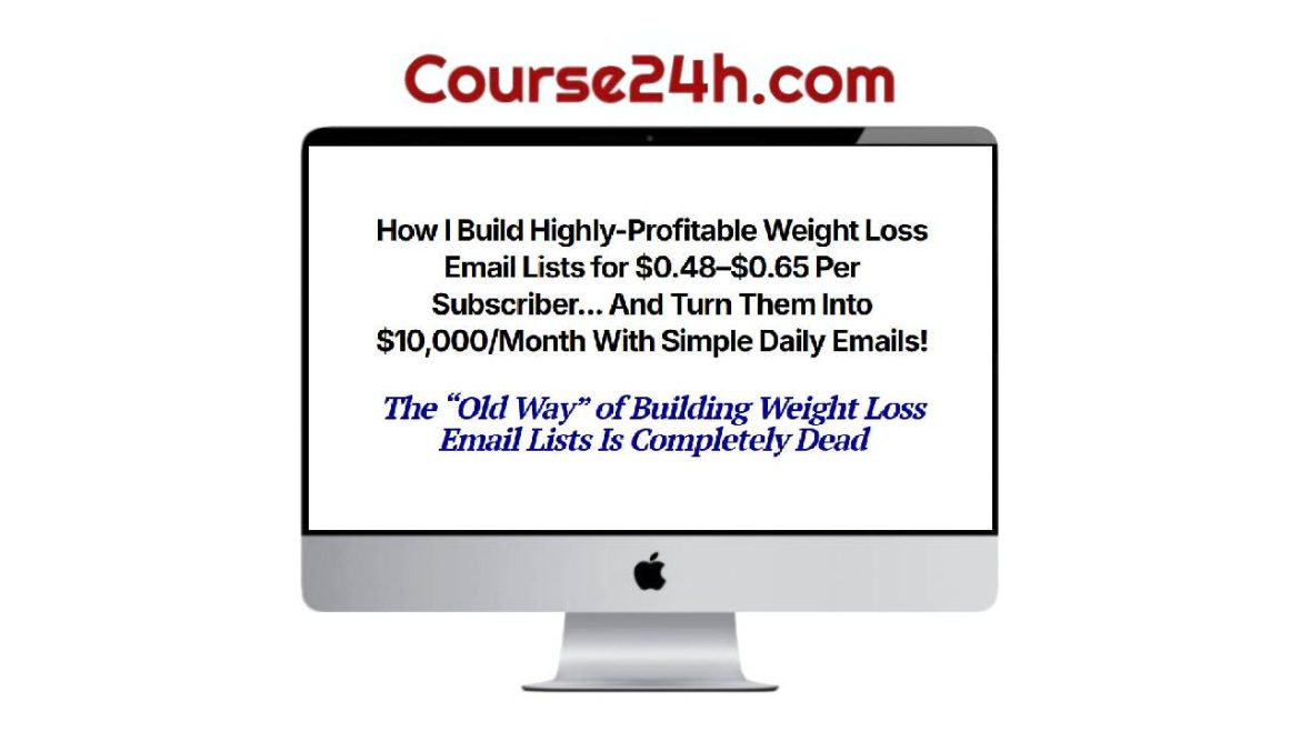 Duston McGroarty - Weight Loss Affiliate Secrets 2026™
