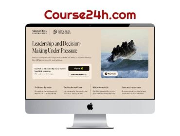 Leadership and Decision-Making Under Pressure (Masterclass.com)