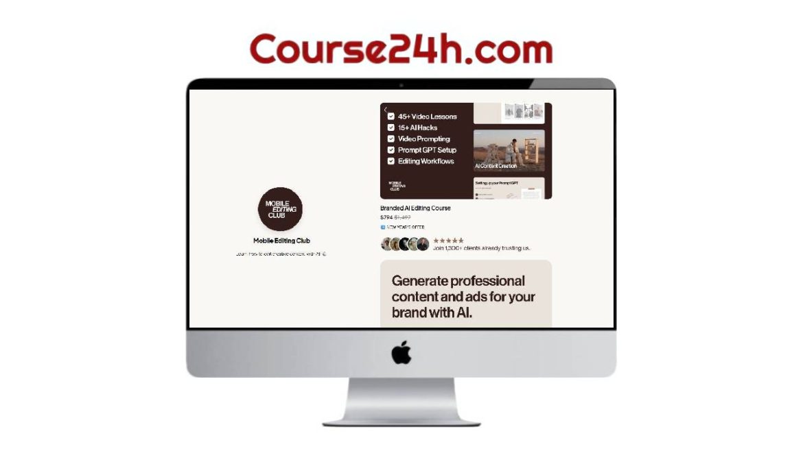 Mobile Editing Club – Branded AI Editing Course