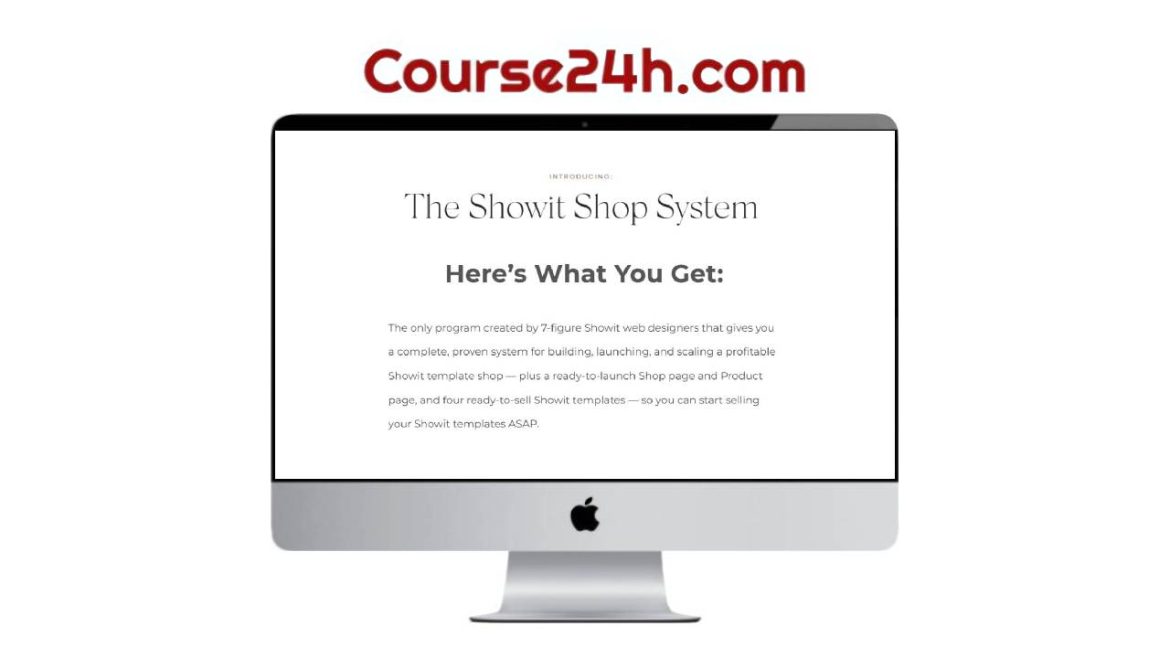 With Grace and Gold – The Showit Shop System