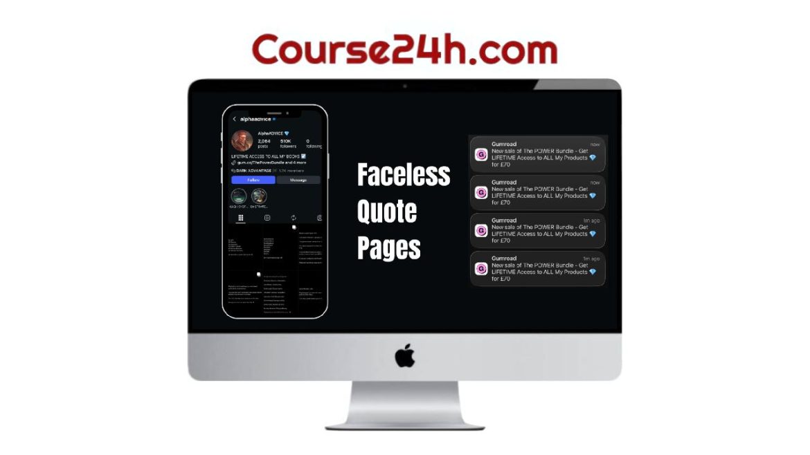 Build Faceless Quote Pages That Grow Daily & Generate Sales