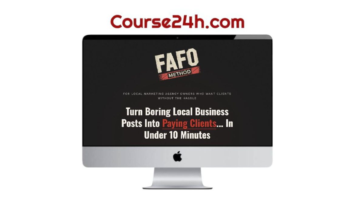 Drew Griffin – Fafo Method