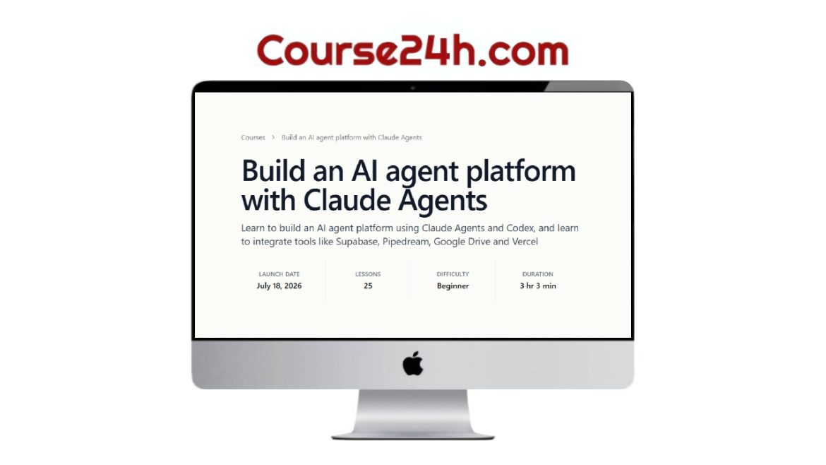 Gregory John - Build an AI agent platform with Claude Agents