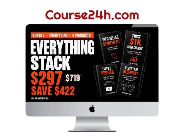 EcomChigga Courses Bundle (INFO SELLER STARTER KIT + FIRST $1K MINI COURSE + TWEET PRINTER + X SYSTEM BLUEPRINT)
