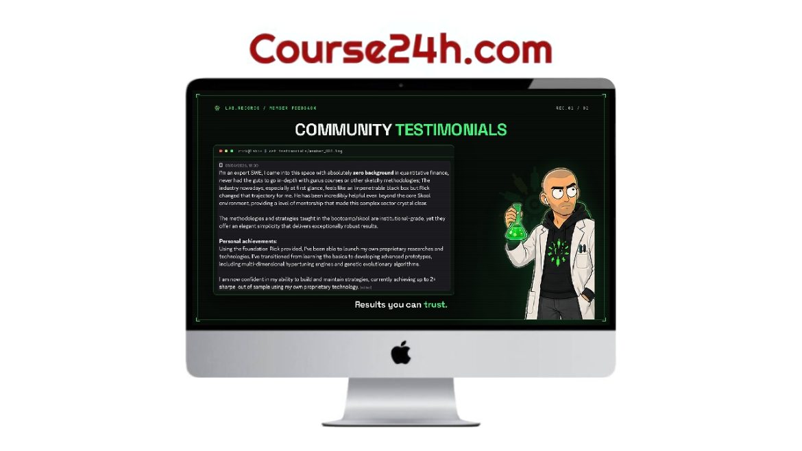 Your Quant - Quant rick’s trading academy (September 2026)